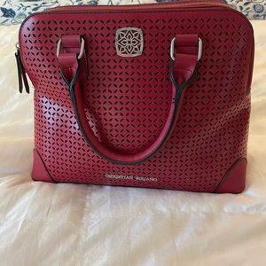 Christian Siriano crossbody tote - like new!